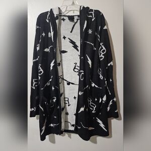 Harry Potter Sweater with Hood, Acrylic, Size M/L, Pockets!